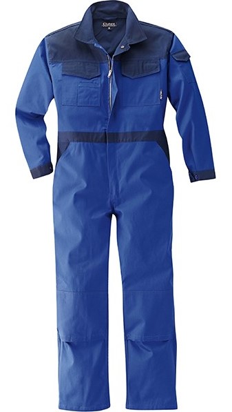 8403_1 Scheibler Elutex Profi Rallye-Overall kornblau-navy
