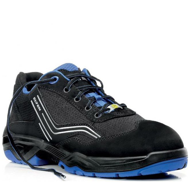 72733_1 Elten Ambition Blue Low 72733 Low shoes ESD S1 black/blue