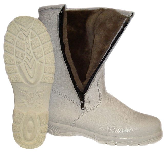 lederschaftstiefel-ak-weiss IBV 5087SK Deep-freeze leather shaft boot white
