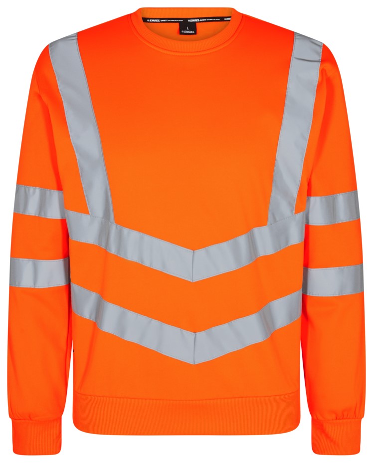 Engel 8021-241 Safety sweatshirt with high-visibility protection