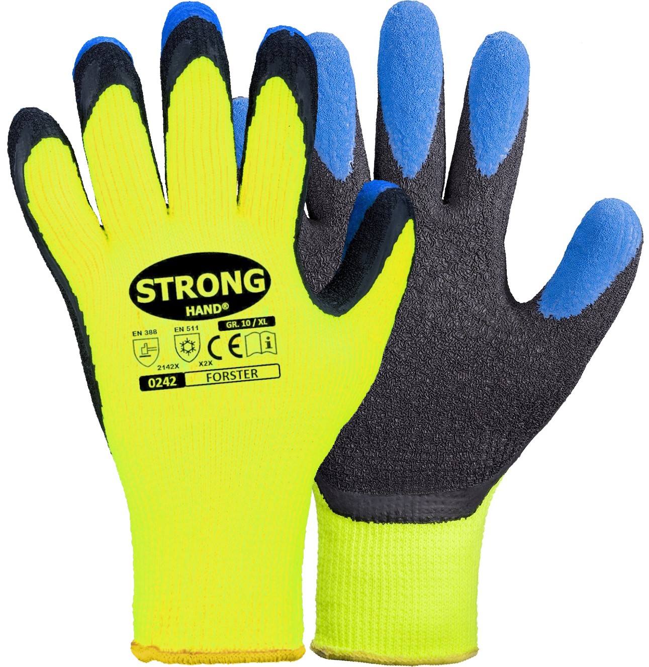forster-0242 Stronghand 0242 Forster latex cold protection gloves up to -30 °C