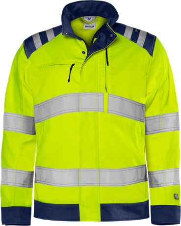 dc6e34530d898051fb4845abf6225488 Fristads 131976 Green high-visibility jacket Kl. 3 4067 GPLU