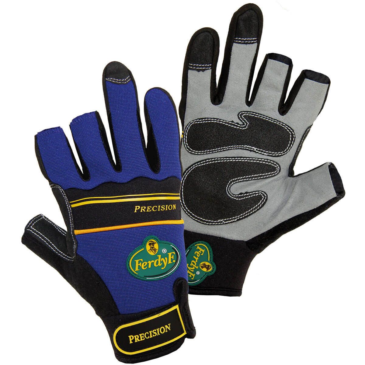 1920_001 FerdyF. 1920 Precision synthetic leather mechanic gloves