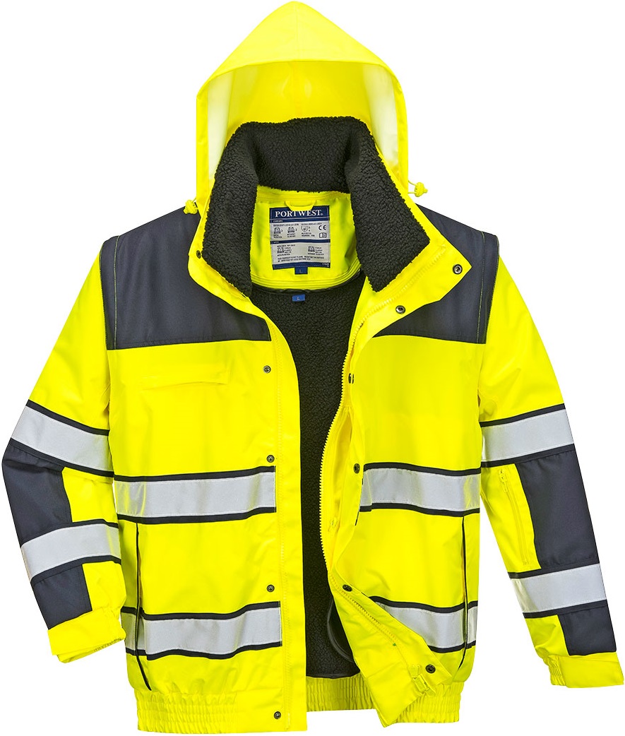 Portwest C466 Classic warning protection pilot jacket