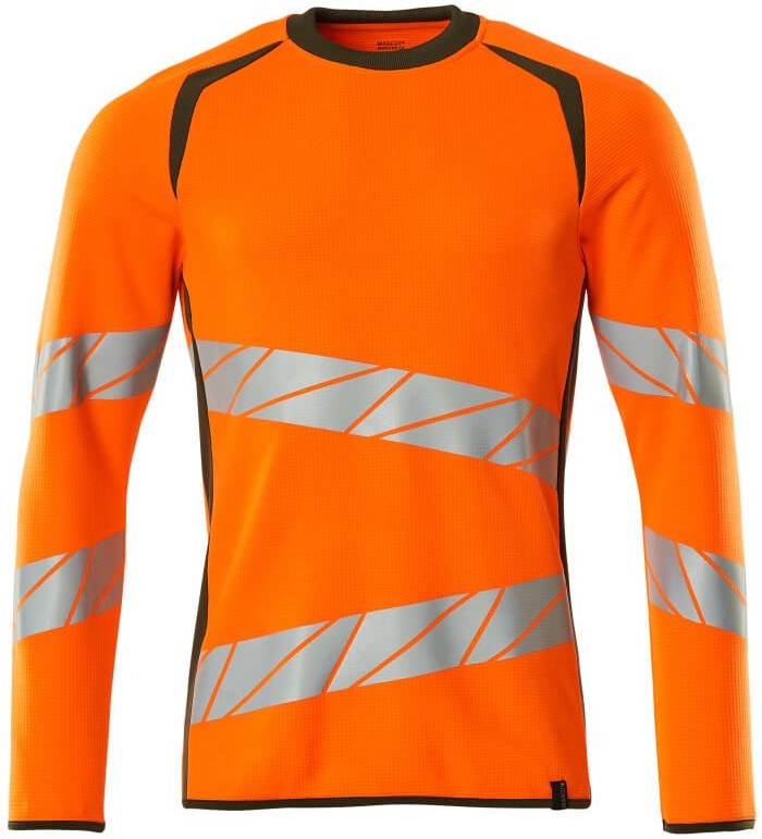 leuchtorange-moosgrün