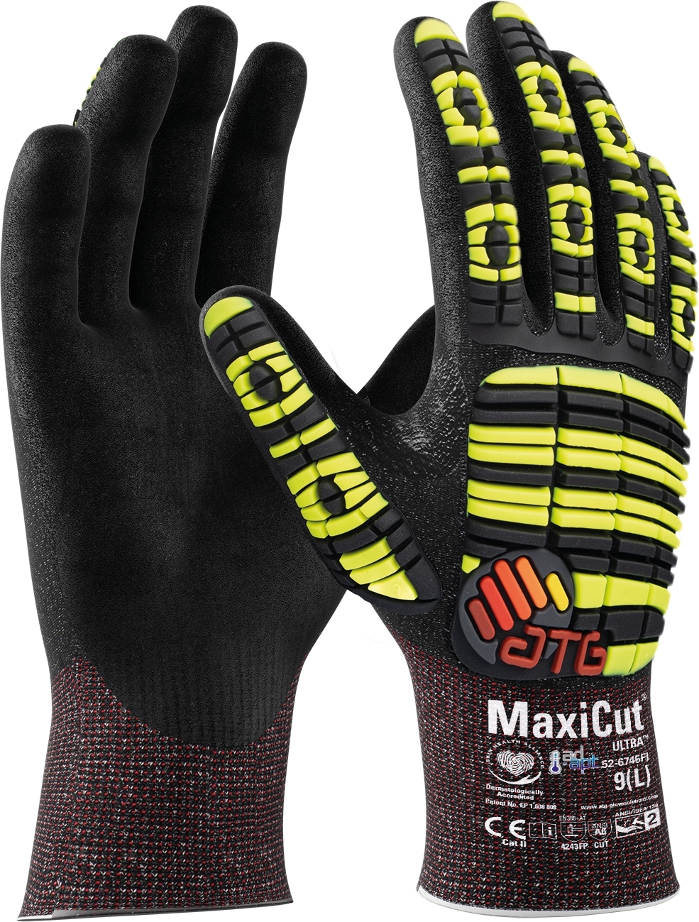 ATG 52-6745FI MaxiCut Ultra AD-APT cut protection gloves level FP