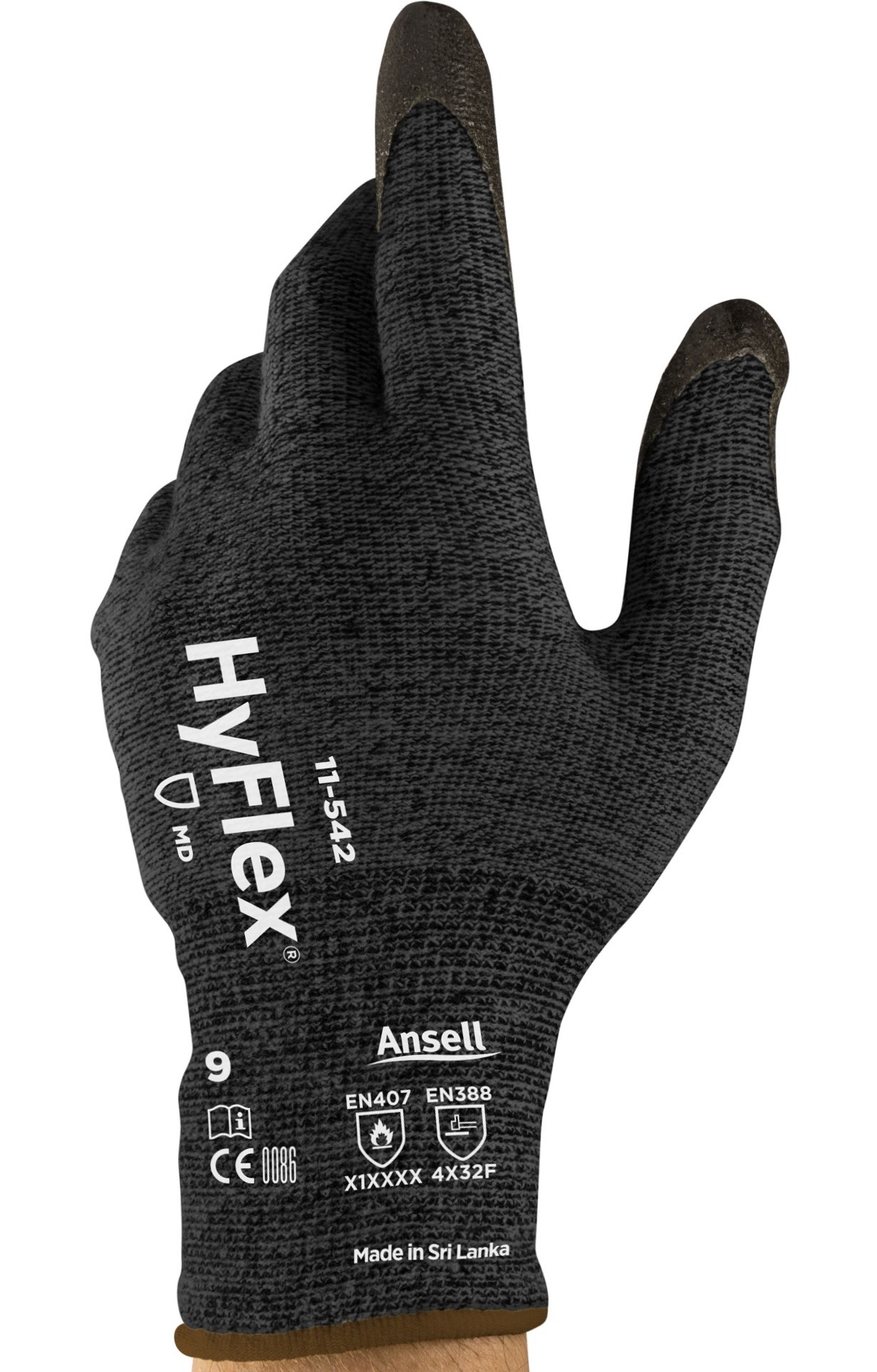 11-542 Ansell HyFlex 11-542 Nitril-Schnittschutzhandschuhe Level F