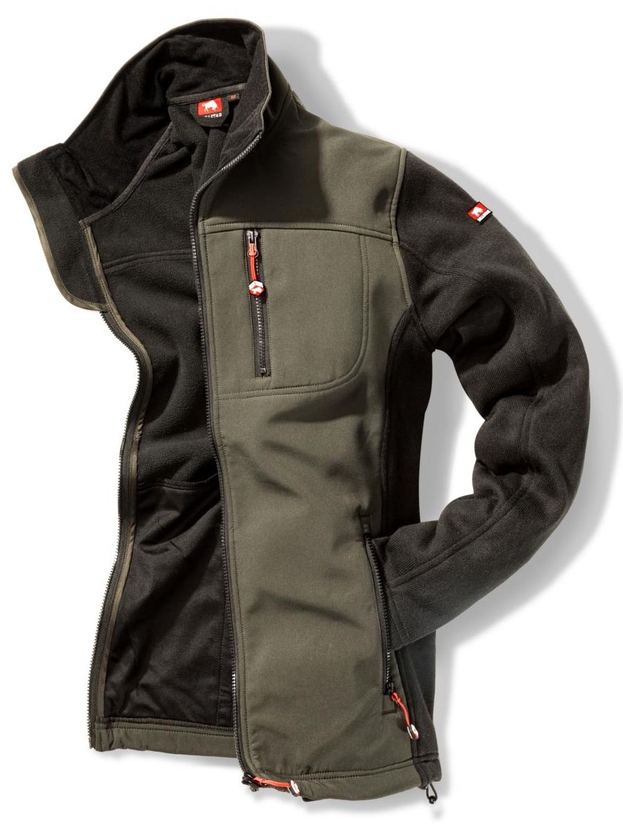 9346-0-301-2 Bullstar 9346 WORXTAR Strick-Softshelljacke