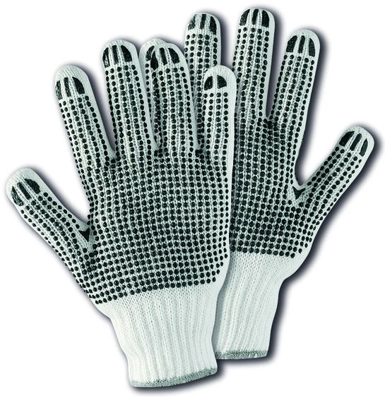 h110-10 4Safe H110 Coarse knitted gloves white