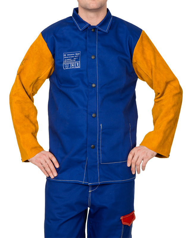 33-3060-front Weldas Yellowjacket 33-3060 welding protection jacket