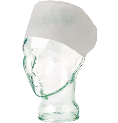 VOSS Visitor cap made of non-woven fabric with elastic band
