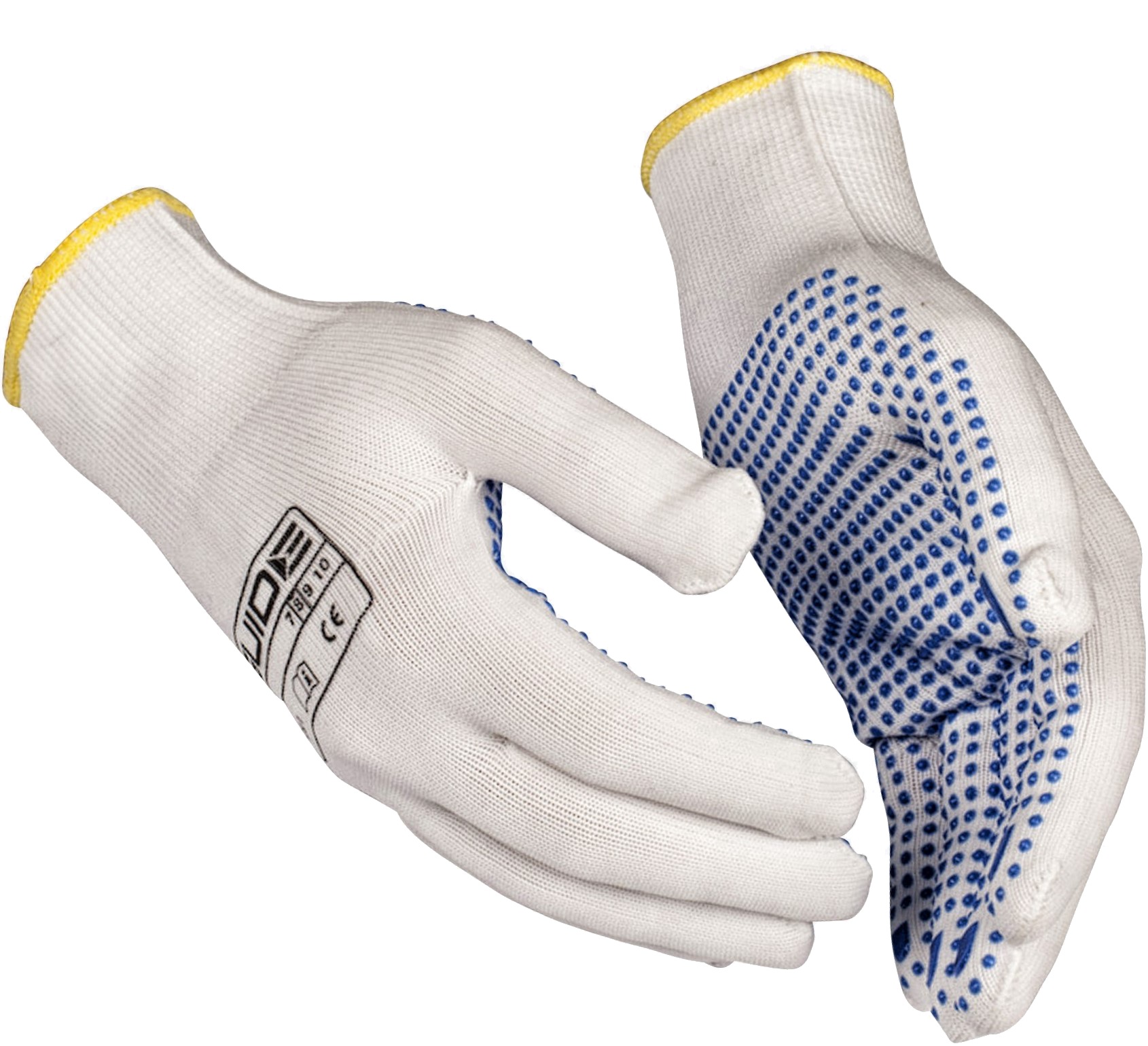 Guide 700 extremely thin protective gloves with PVC studs