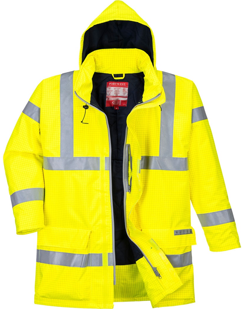 Portwest Bizflame Rain S778 Multinorm warning rain jacket