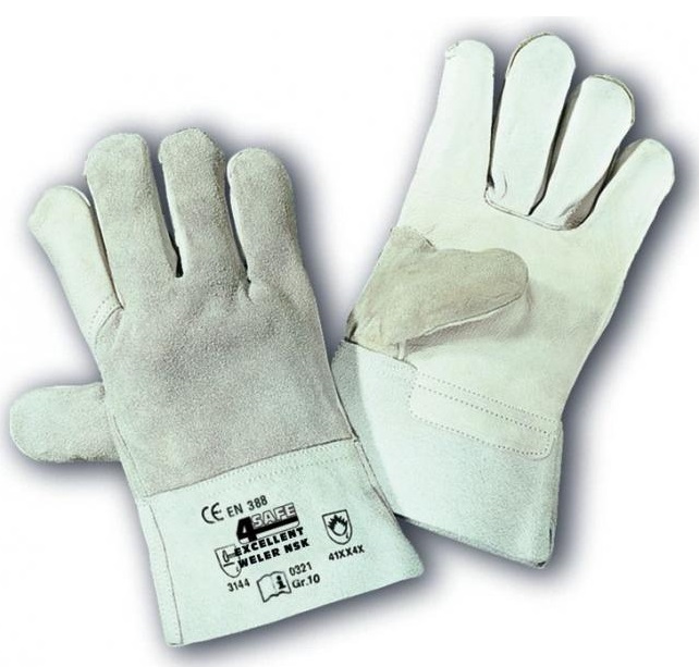 4Safe H102NS Welding gloves made of cow grain leather