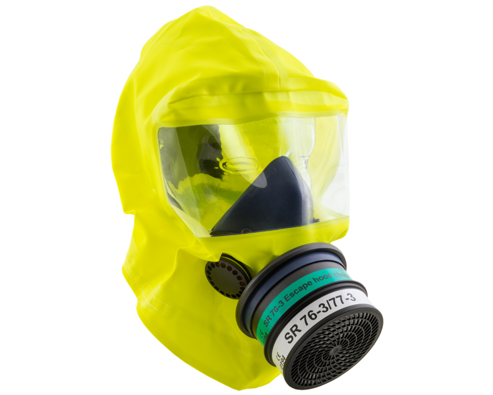 Sundström escape hood H15-1312 SR 76-3 K2-P3 M/L stat