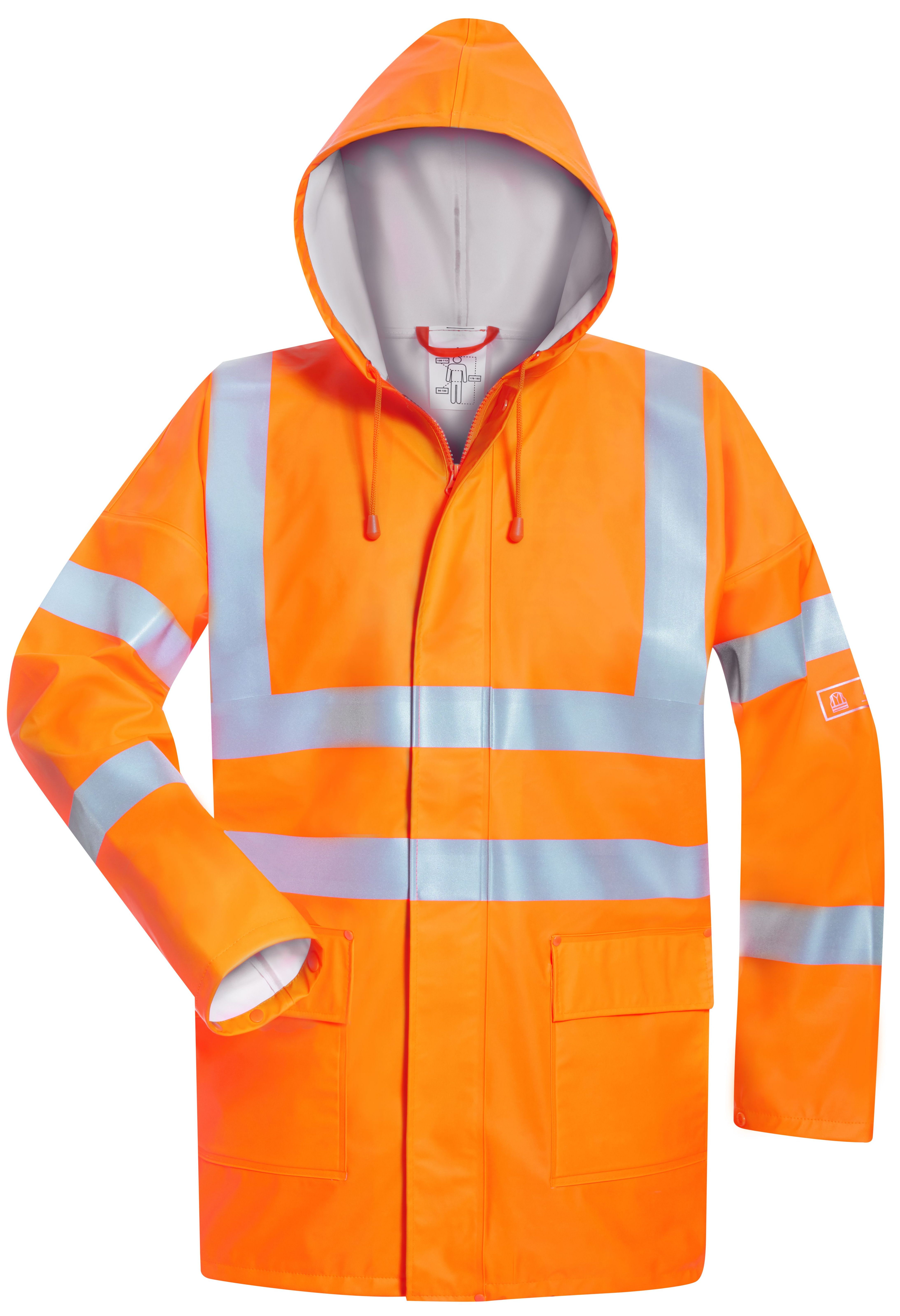 Norway Fridbert 2352 Multinorm PU-Regenjacke leuchtorange