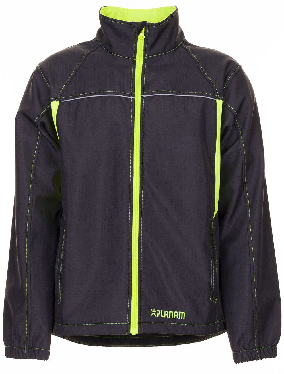 Planam Basalt Neon Softshell Jacket
