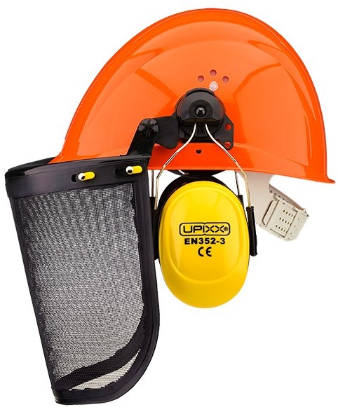 8913-inap-profiler-4-f-kombi-helm Scheibler forest worker safety helmet P-4-F-Kombi