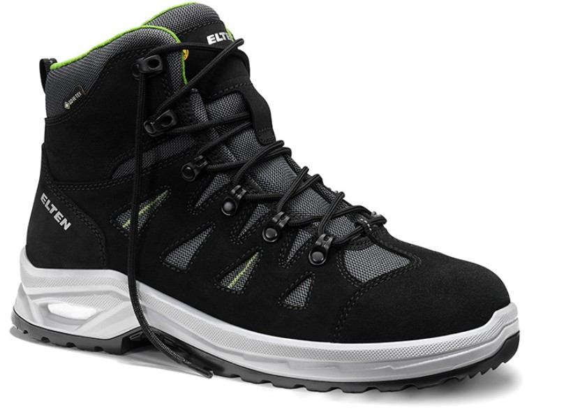 25w1gpkyb7ZHQyn ELTEN safety boots RIWEMO XXP GTX black-green Mid ESD S2 WR CI
