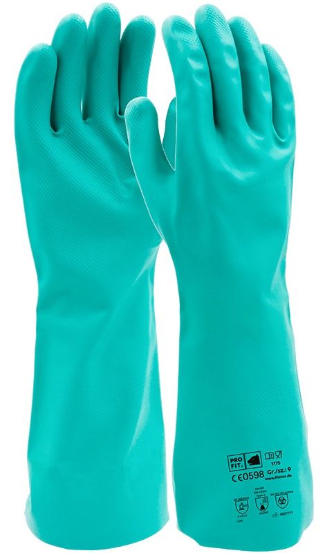 1175 Pro-Fit 1175 Trivex Nitrile Chemical Protective Gloves 39cm