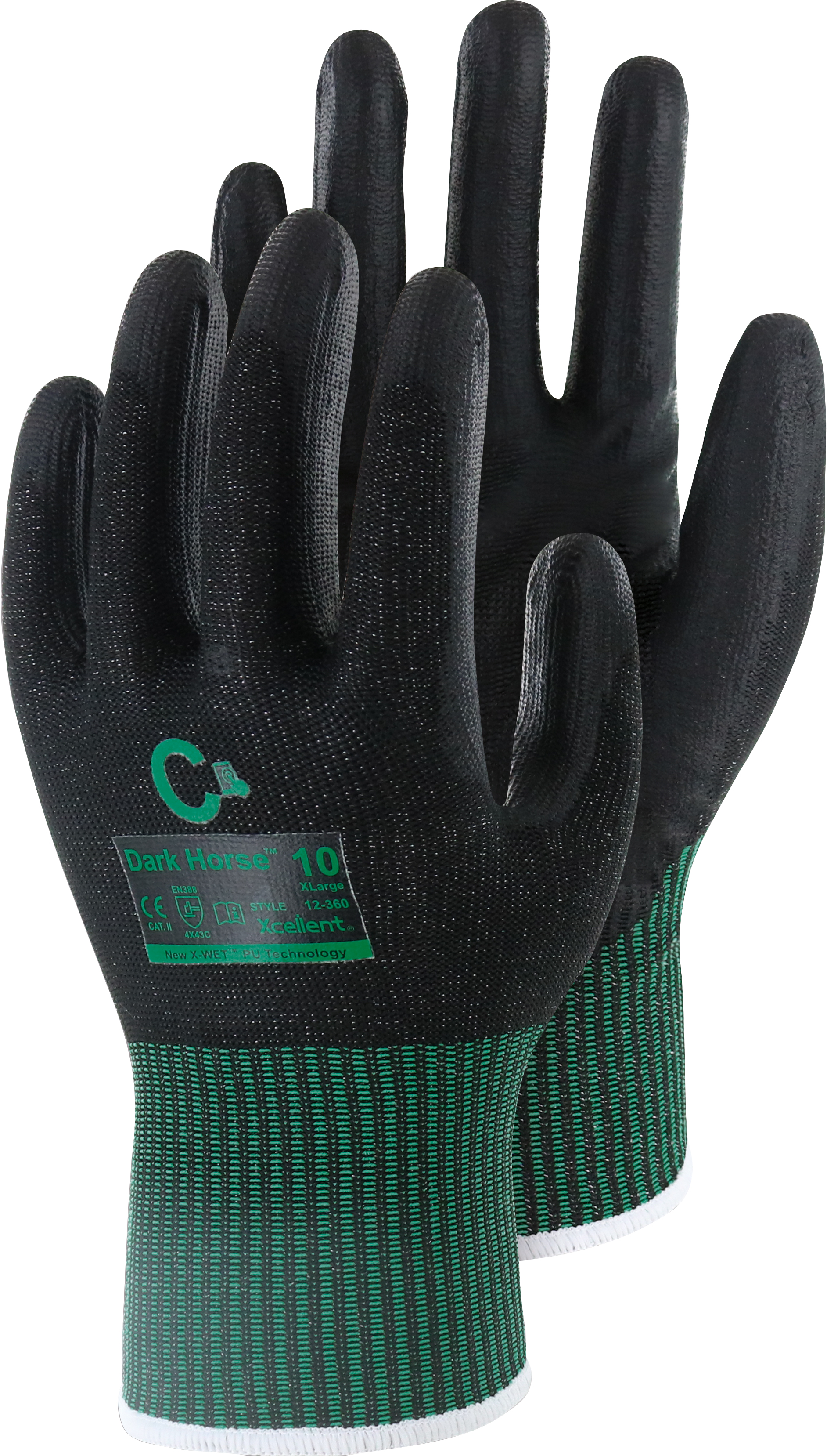 XC12360-1 Triuso Xcellent XC12360 PU Cut Protection Gloves Level C