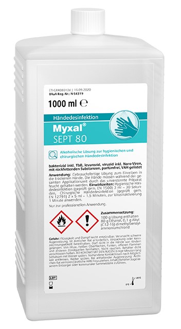 greven12IdGYdP2x2tRey Greven Hand disinfectant Myxal Sept 80 1 liter bottle