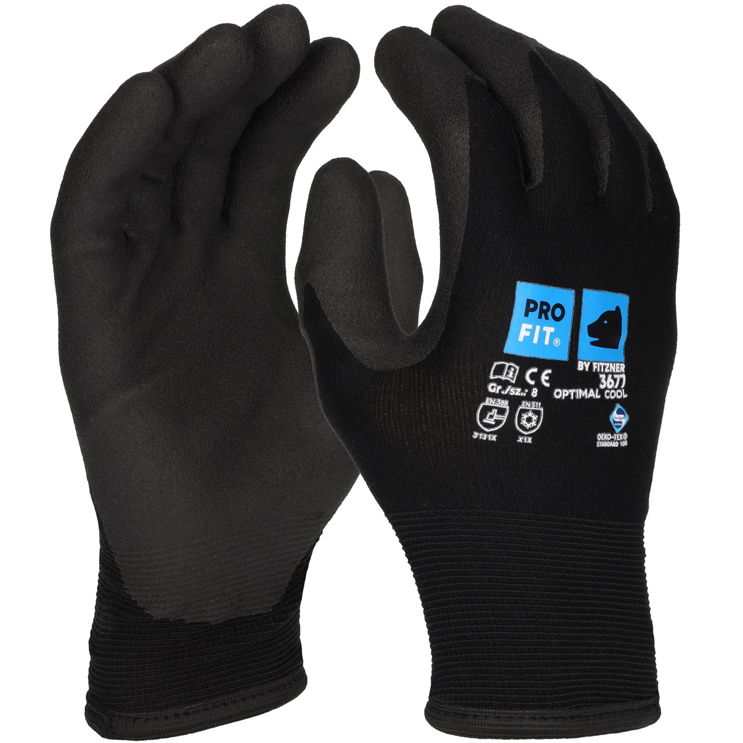 18371_3677 Pro-Fit 3677 Optimal Cool HPT Polymer Protective Gloves