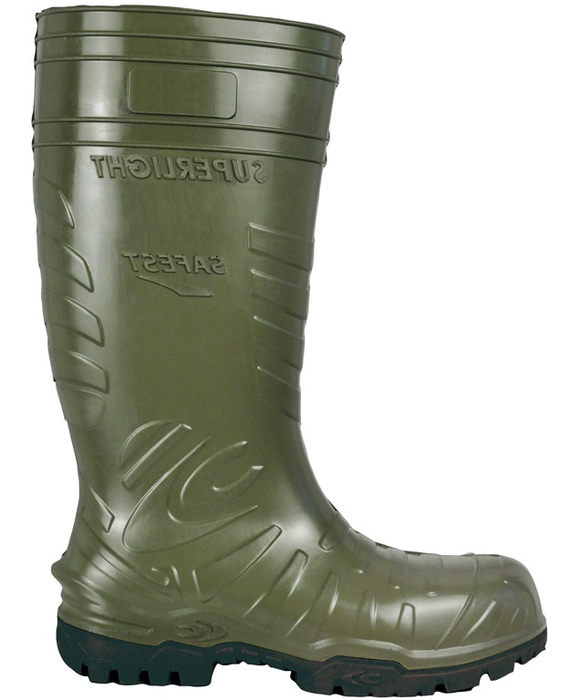 35387_re COFRA PU safety boots ANZI S5 CI SRC green against chemicals and cold up to -25 °C