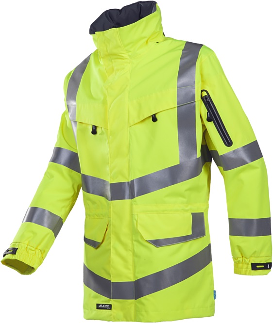 703Z_FY1_A2_LH2_SIL Sioen Mildura 703ZA2LH2 Warnschutz-Regenjacke