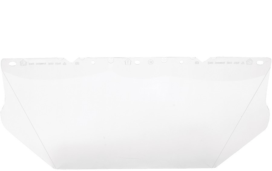 V-Gard_Visor_PC_Sheet_203mm_10115836_101158409eMoeQr9MXzNY MSA Auer 10115836 Leaf sight PC 1 mm, clear, 203 mm