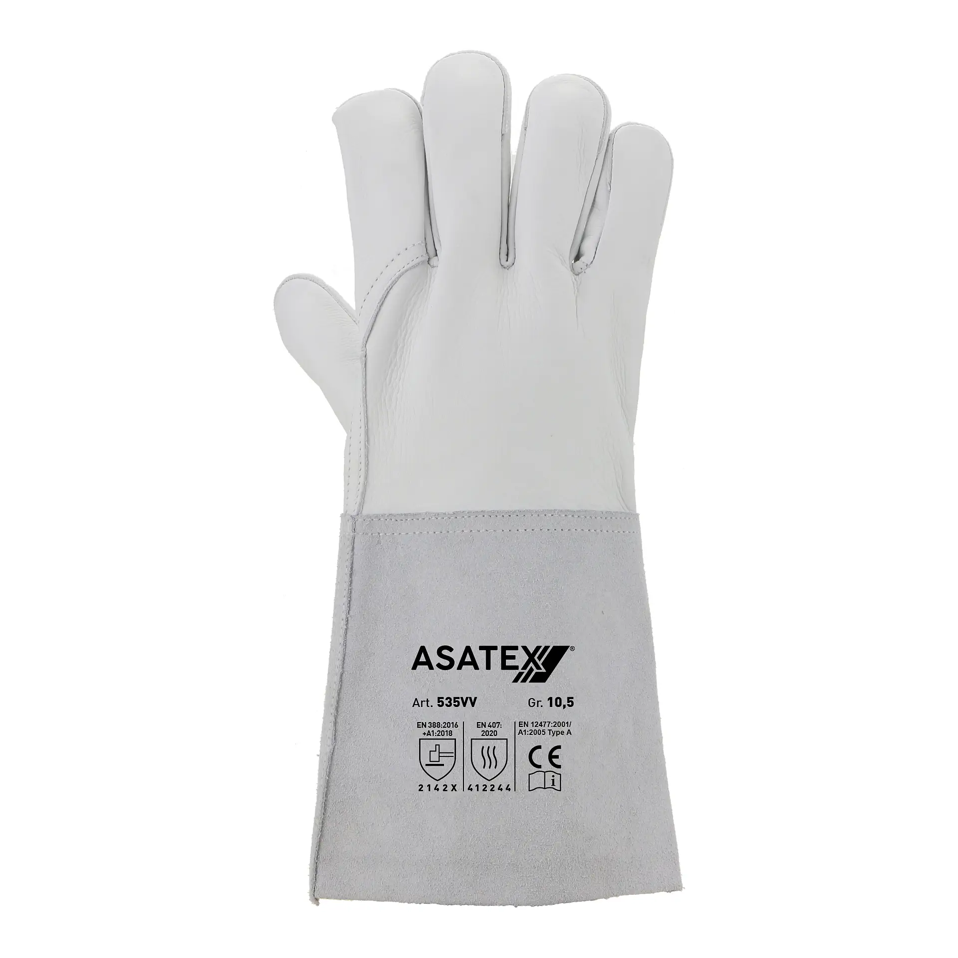 535VV_1_1920x1920 Asatex 535VV cowhide grain leather welding gloves