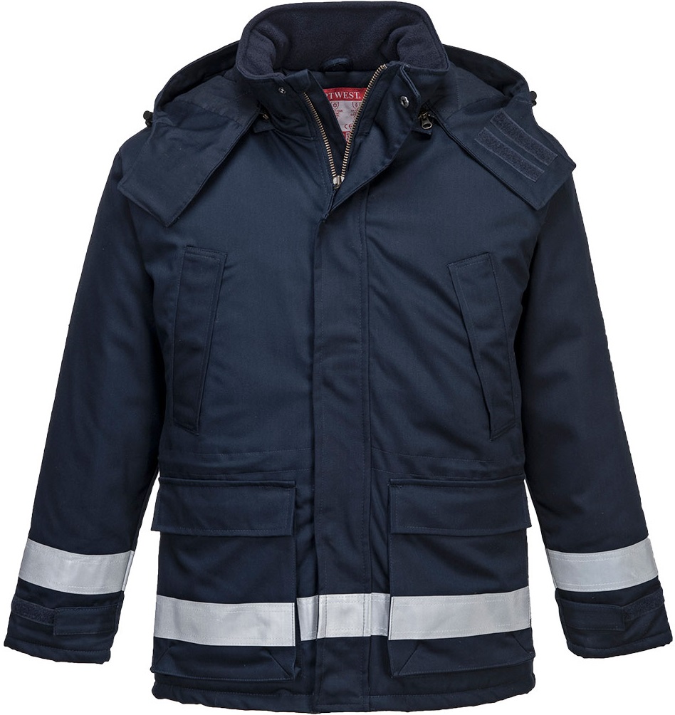FR59NAR Portwest Bizflame FR59 Flame retardant, antistatic winter jacket