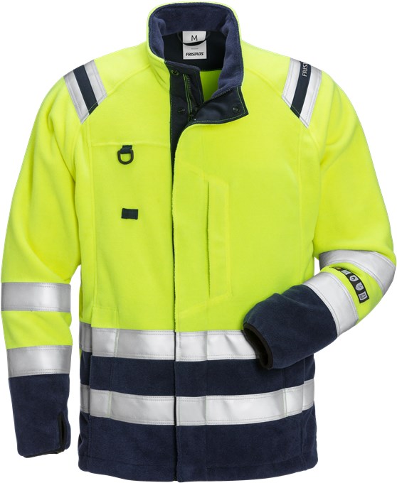 122233-171-b1 Fristads 122233 Flamestat High Vis Fleece Jacket 4063 ATF