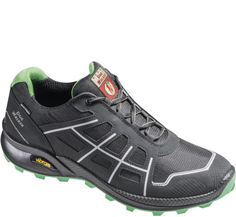 1030 Baak 1030 Charly DogWalker low shoes Agility with membranes black-green