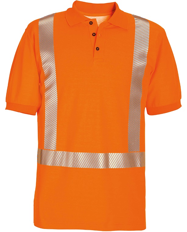 607332146 Rofa 607332 Warning polo shirt