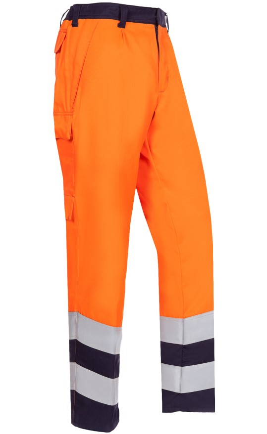 Sioen Leste 062VA2PFD Warnschutz-Bundhose mit Störlichtbogenschutz (Kl 2)