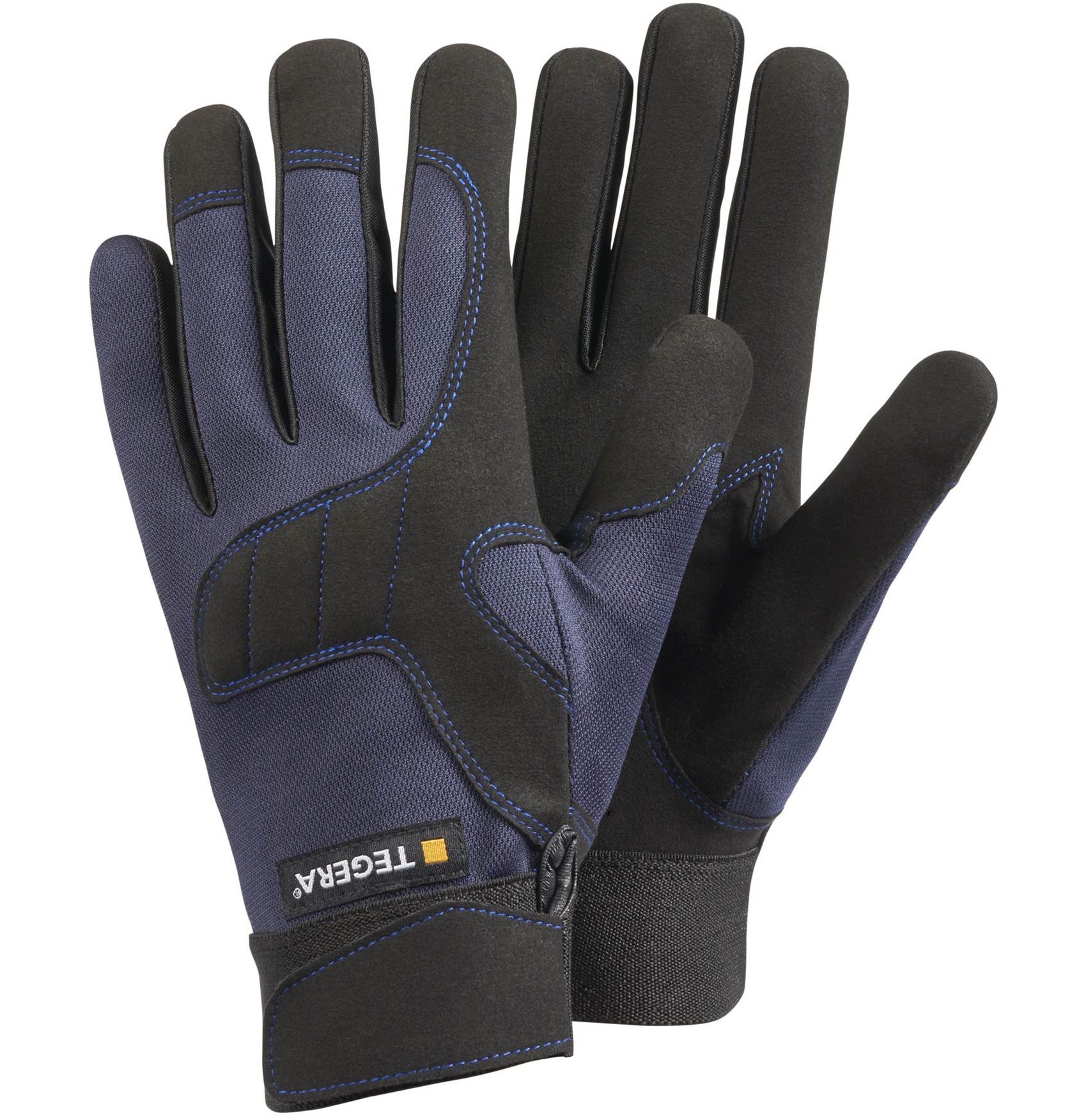 ejendals Tegera 320 synthetic leather protective gloves with velcro closure