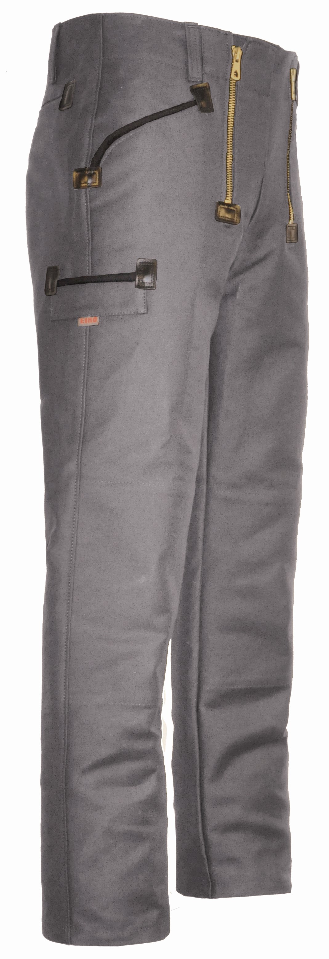 Eiko leash double pilot guild pants gray