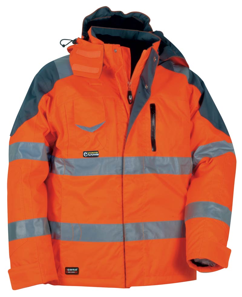 5bc8407c-de00-42bb-a4b9-4d1ac0a8018e COFRA Rescue V017-0 Warnschutz-Polsterjacke