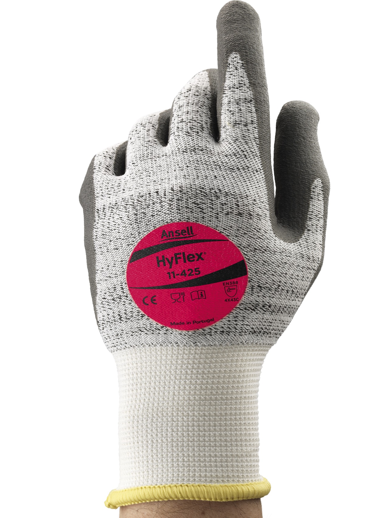 Ansell HyFlex 11-425 PU-Nitril-Schnittschutzhandschuhe Level C