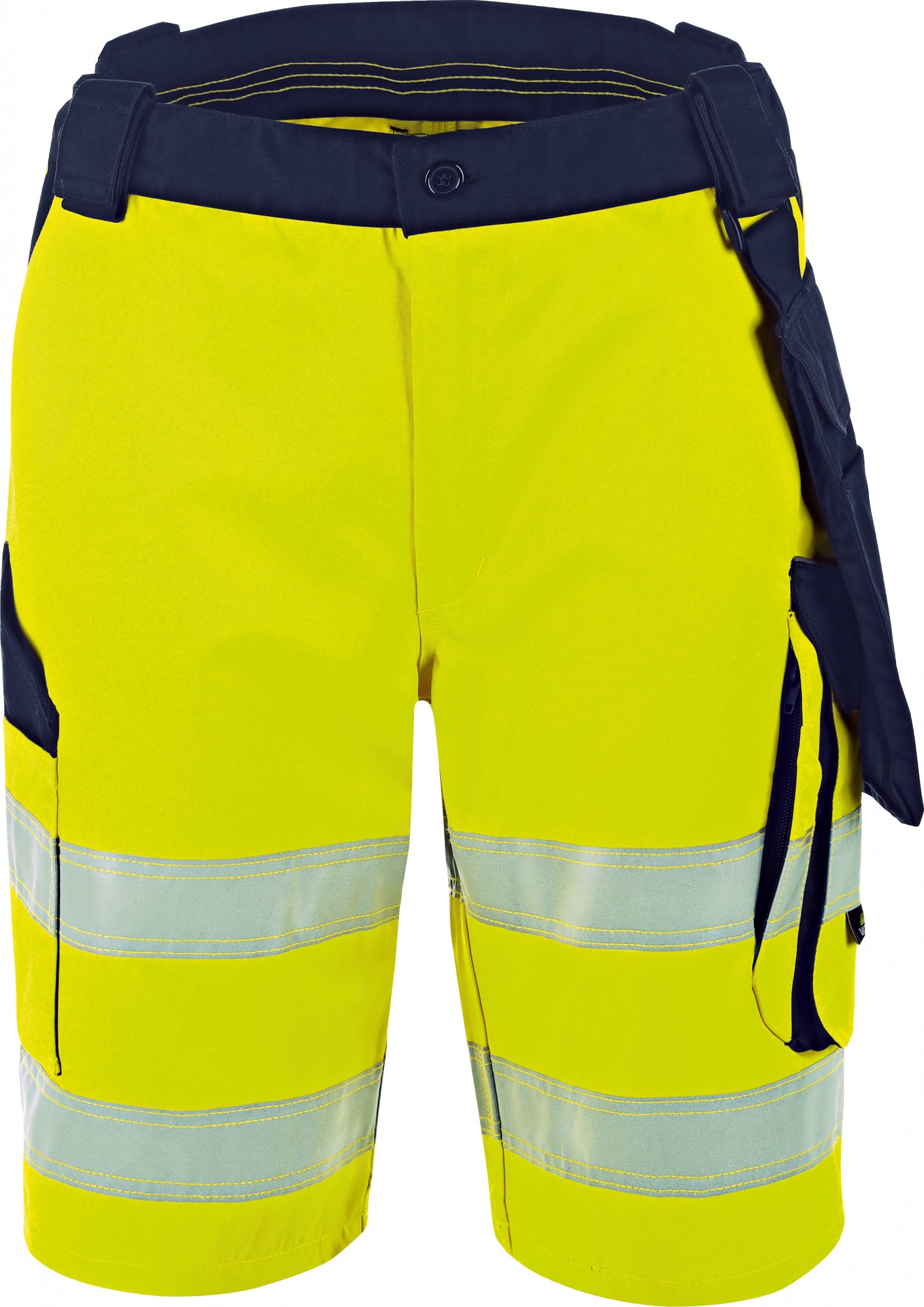 VWTC114YdbzZt3doHEezb Vizwell VWTC114Y Warnschutz Kontrast Shorts leuchtgelb-marine