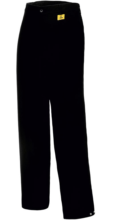 2010-180-1 ESD ladies' trousers black 180g/m²