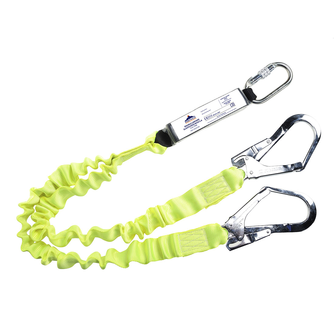 Portwest FP52 - elastic Y-connector with strap energy absorber yellow
