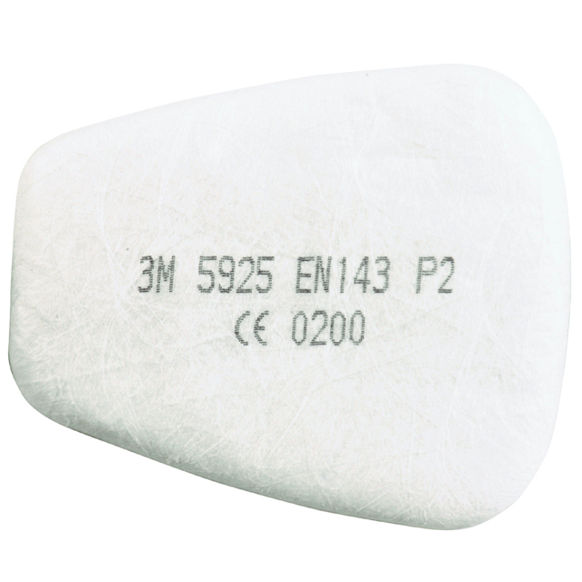 3M Fleece insert filter 5925 P2 Fine dust prefilter