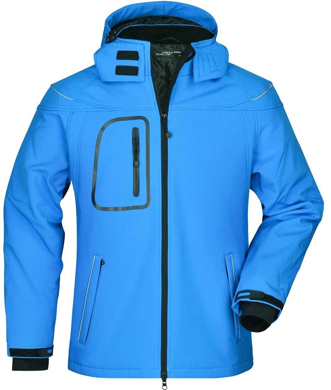 James & Nicholson Men's Winter Softshell Jacket JN1000