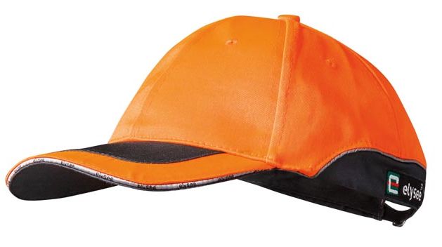 elysee 22590 Roman warning cap orange-grey