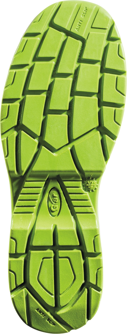 Industriebedarf | Bullstar | Arbeitsschutz Fußschutz Ultra Sicherheitsschuh schwarz-lime & S3 CAS-Technik -
