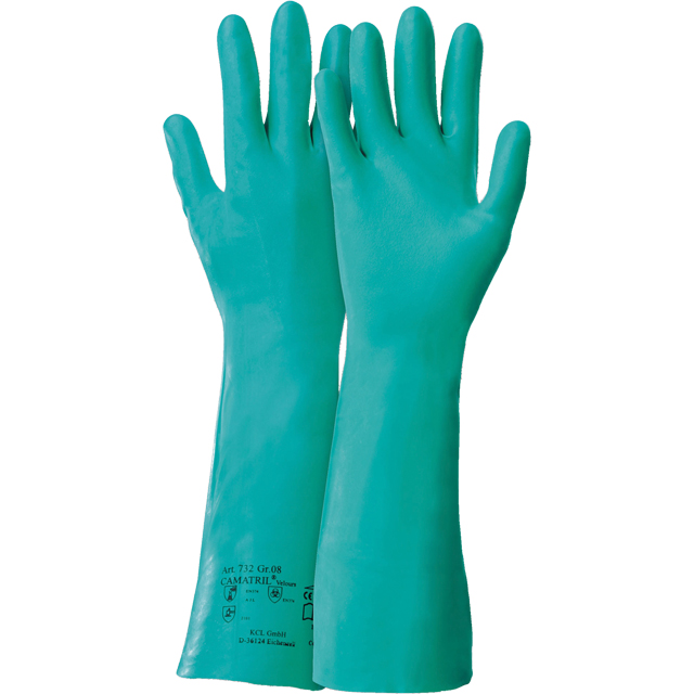 Größe 10 Allprotec Super-Blue Chemikalienhandschuh Latex Kat 3