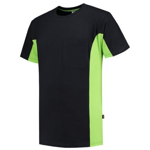 Tricorp 102002 T-Shirt Bicolor Brusttasche 190 g/m² in 12 Farben
