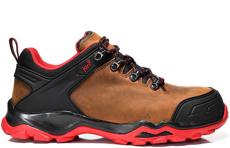 Jori | - | CAS-Technik | S3 | Fußschutz Low & 12621 Powerful brown S3 Halbschuhe Industriebedarf Schuhe Arbeitsschutz braun-schwarz S3 Halbschuhe